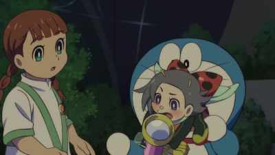 I don't know what happened.
It was supposed to un-morph her. - Doraemon the Movie: Nobita's Sky Utopia