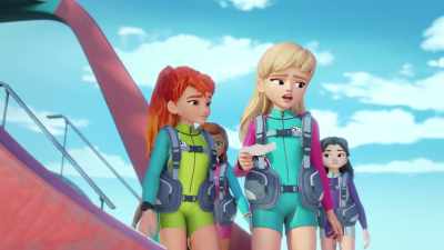 I don't know
what I would've done - LEGO Friends: Girls on a Mission