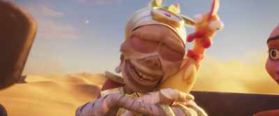I don't know what I'd do without you,
Chicken. Right, buddy? - Tad, the Lost Explorer and the Emerald Tablet