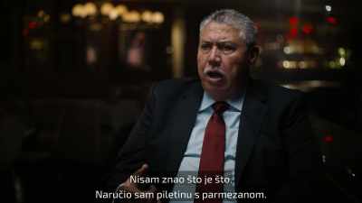 I don't know what it is.
I remember ordering chicken Parmesan. - Night Stalker: The Hunt for a Serial Killer