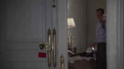 I don't know what it was about.
The valet came into the wrong room. - Marathon Man