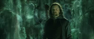 What say youAh You waste your time AragornThey had no honor in life they have none now in deathI am Isildur's heirFight for meand I will hold your oaths fulfilledWhat say you - The Lord of the Rings: The Return of the King