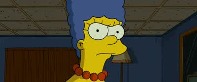 I don't know what to tell you Marge I don't think about thingsI respect people who dobut I just try to make the days not hurt until I get to crawl in next to you again - The Simpsons Movie