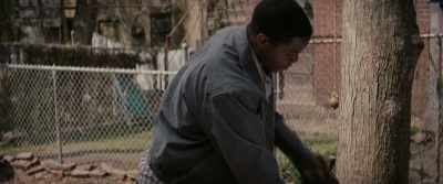 I don't know what the hell
she keeping out with it. - Fences