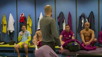 I don't know what's going on. Once again,
once again, we did it again, guys. - All or Nothing: Manchester City