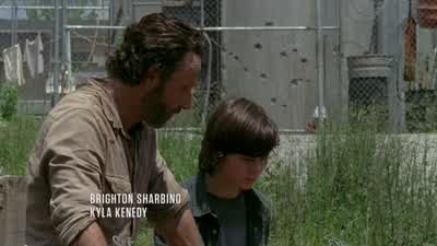 I don't know what's going on with her. - The Walking Dead