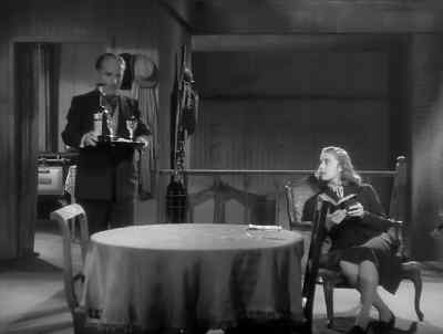 I don't know whether this will
appeal. Eggs, toast and red wine. - Monsieur Verdoux