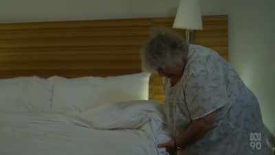 I don't know why they always
tuck things in in hotels. - Miriam Margolyes: Australia Unmasked