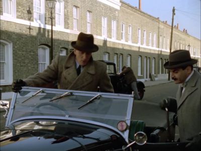 - I don't know why you don't
go to Savile Row, Poirot. - Agatha Christie's Poirot