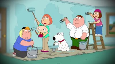 I don't know why
we painted that day. - Family Guy