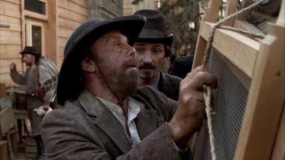 I don't know if you heard me inside - Deadwood