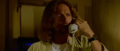 Are you talking to me on a cellular phoneI don't know you Who is this Don't come here I'm hanging up the phonePrank caller Prank caller - Pulp Fiction