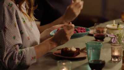 I don't know where you're
going to put them now. Oh, ooh! - Nigella: At My Table