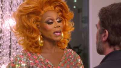 I don't like being in drag
unless I'm performing. - AJ and the Queen