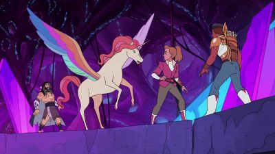 I don't like it here.
The signal, it's getting louder again. - She-Ra and the Princesses of Power