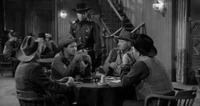 I don't like strangers
lookin' at my cards. - Curse of the Undead