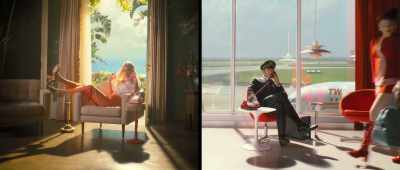 I don't like the idea
of thinking about you alone - Palm Royale
