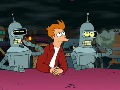 I don't like this place. - Futurama