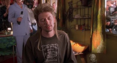 I don't mean to interrupt your clown pitch there - Joe Dirt