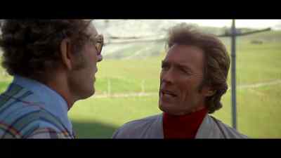 I don't mind you being an asshole - The Eiger Sanction
