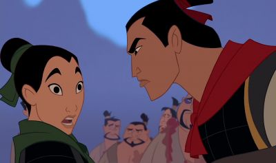 I don't need anyone causing trouble in my campSOFTLY SorryUh CLEARS THROATIN DEEP VOICE I mean sorry you had to see thatBut you know how it is when you get those manly urgesand you just gotta kill somethin'GROANS fix things cook outdoors - Mulan