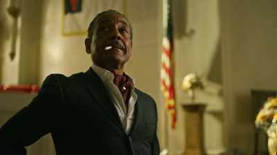 I don't need anyonedressed in blue next to me - Godfather of Harlem