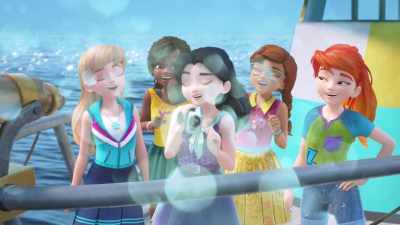 I don't need Mearrf to know
that was "thank you." - LEGO Friends: Girls on a Mission
