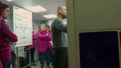 I don't need to tell you at halftime - All or Nothing: Manchester City