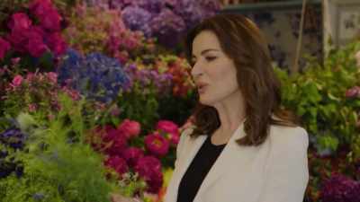I don't need very many because
what I'm going to do is cut them all down - Nigella: At My Table