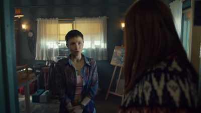 I don't need my wife's
permission to call my sister. - Wynonna Earp: Vengeance