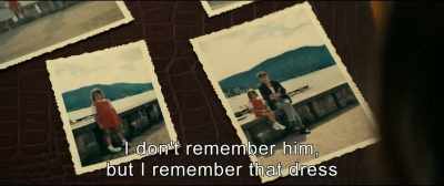I don't remember him,
but I remember that dress. - An Impossible Love