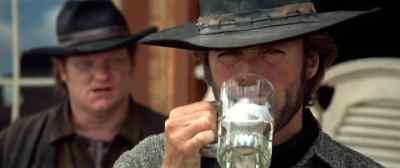 I don't remember lending
my wagons to be shot up... - High Plains Drifter