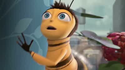 I don't remember the sun having a big 75 on it - Bee Movie