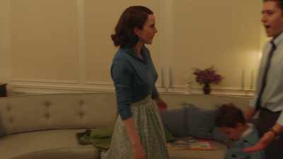 - I don't remember what couch you...
- You know, it's funny, - The Marvelous Mrs. Maisel
