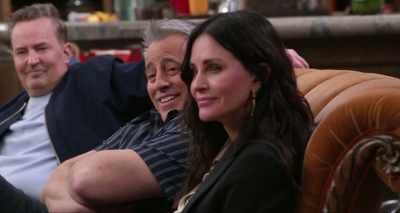 I don't remember what, - Friends: The Reunion