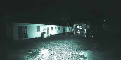 I don't see any lights on
in there but I'm gonna... - The Blackwell Ghost 8