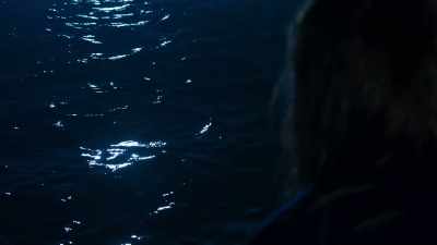 I don't see her. I don't see her.
Or Aaron. - Deep Blue Sea 2