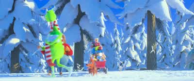 To see you laughing Sorry I I can't hear youI don't speak ridiculous - The Grinch