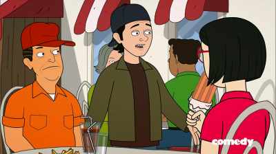 I don't suppose anyone else
needs their seat saved? - Corner Gas Animated