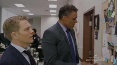 I don't think Derek
wanted his mother killed, - Morning Show Mysteries: A Murder in Mind