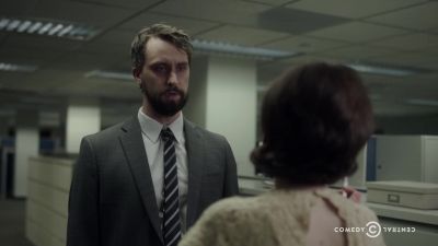 I don't think employees are allowed to smoke in here. - Corporate