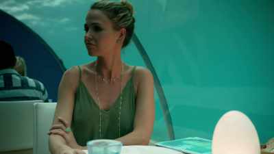 I don't think I would've had
very much fun eating alone. - Love in the Maldives