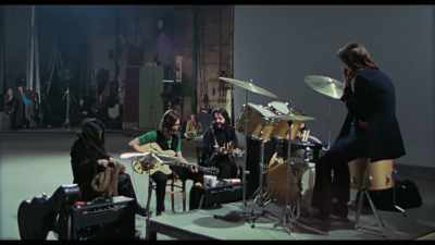 I don't think this is
a very acoustically good place. - The Beatles: Get Back