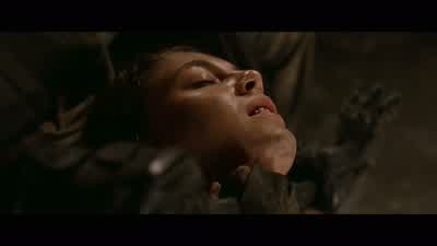 I don't think she likes being touched. - The Chronicles of Riddick