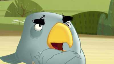 I don't think so. I'm gonna stop ya. - Angry Birds: Summer Madness