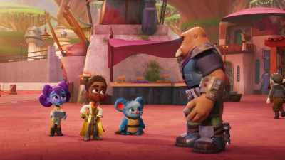 -I don't think that's such a good idea!
-[Nubs shouts] - Star Wars: Young Jedi Adventures