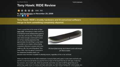 I don't think that was
in line with a decline - Pretending I'm a Superman: The Tony Hawk Video Game Story