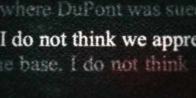 "I don't think
we appreciated in 2004 - Revealed: How to Poison a Planet