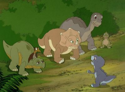 I don't think you're safe around my folks - The Land Before Time V: The Mysterious Island