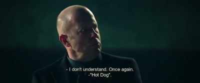 - I don't understand. Once again.
- "Hot Dog". - Hot Dog